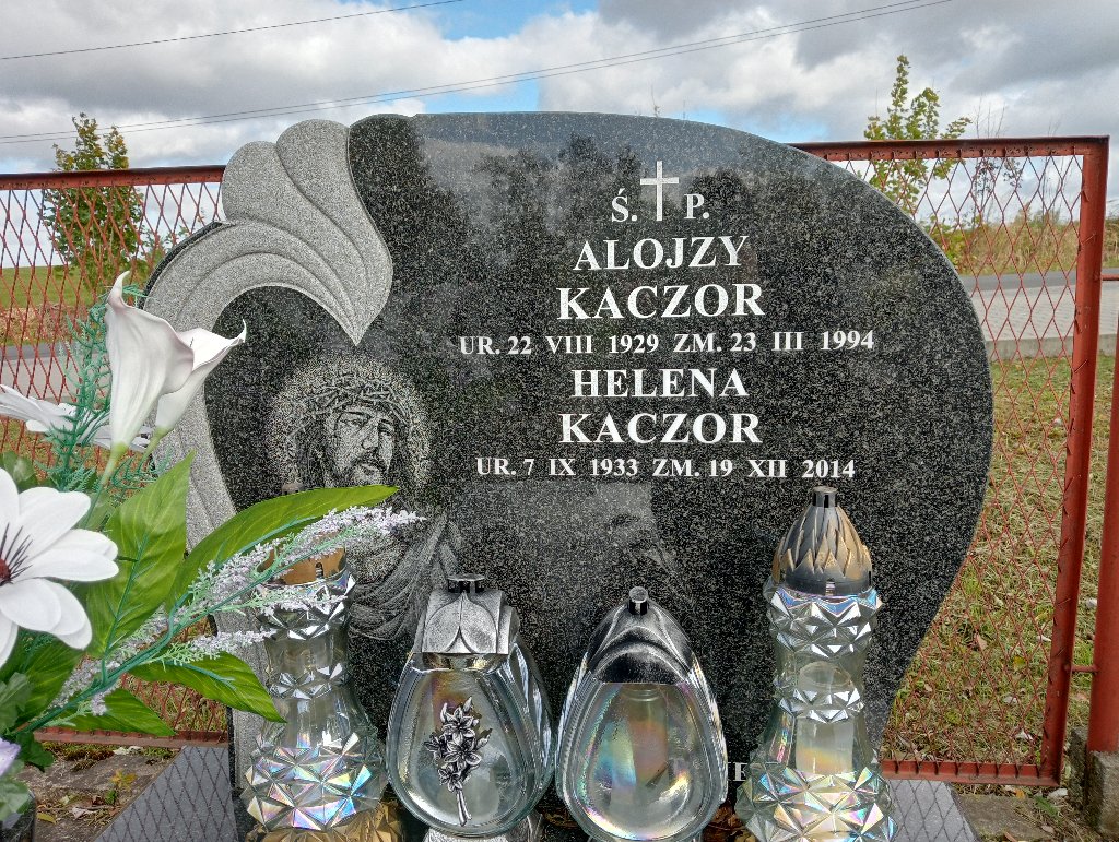 Grób Helena Kaczor