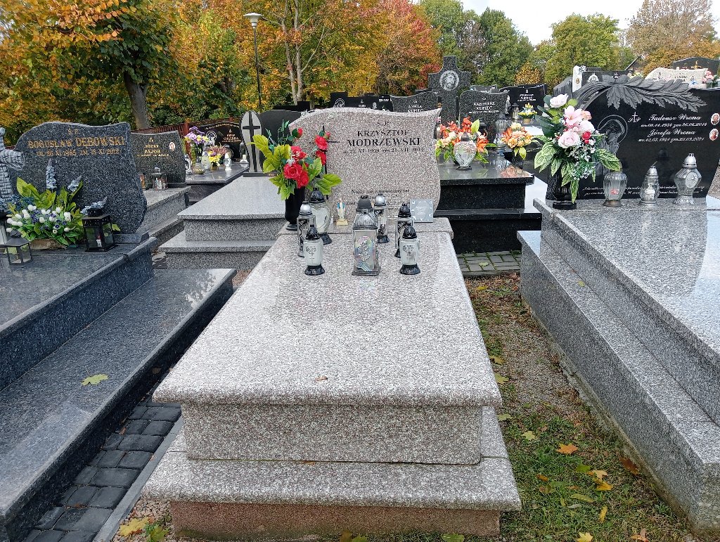 Grób Krzysztof Modrzewski