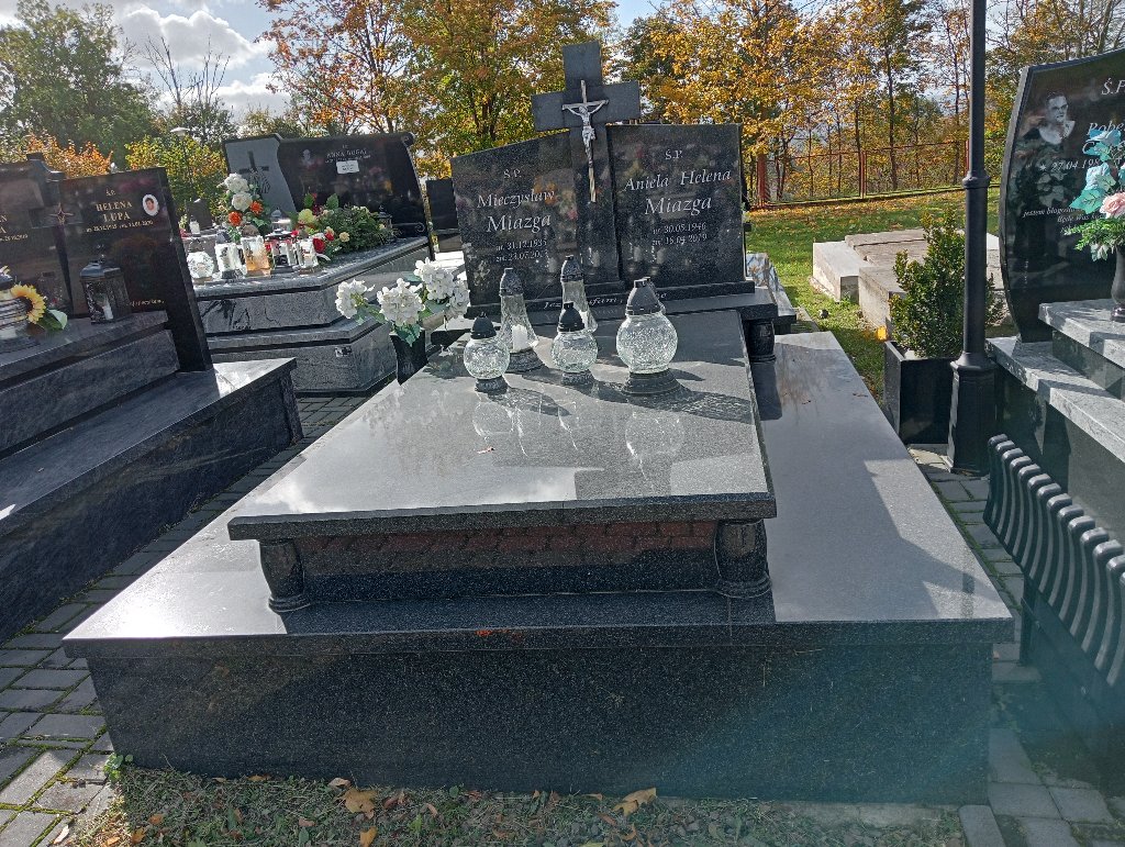 Grób Aniela Miazga
